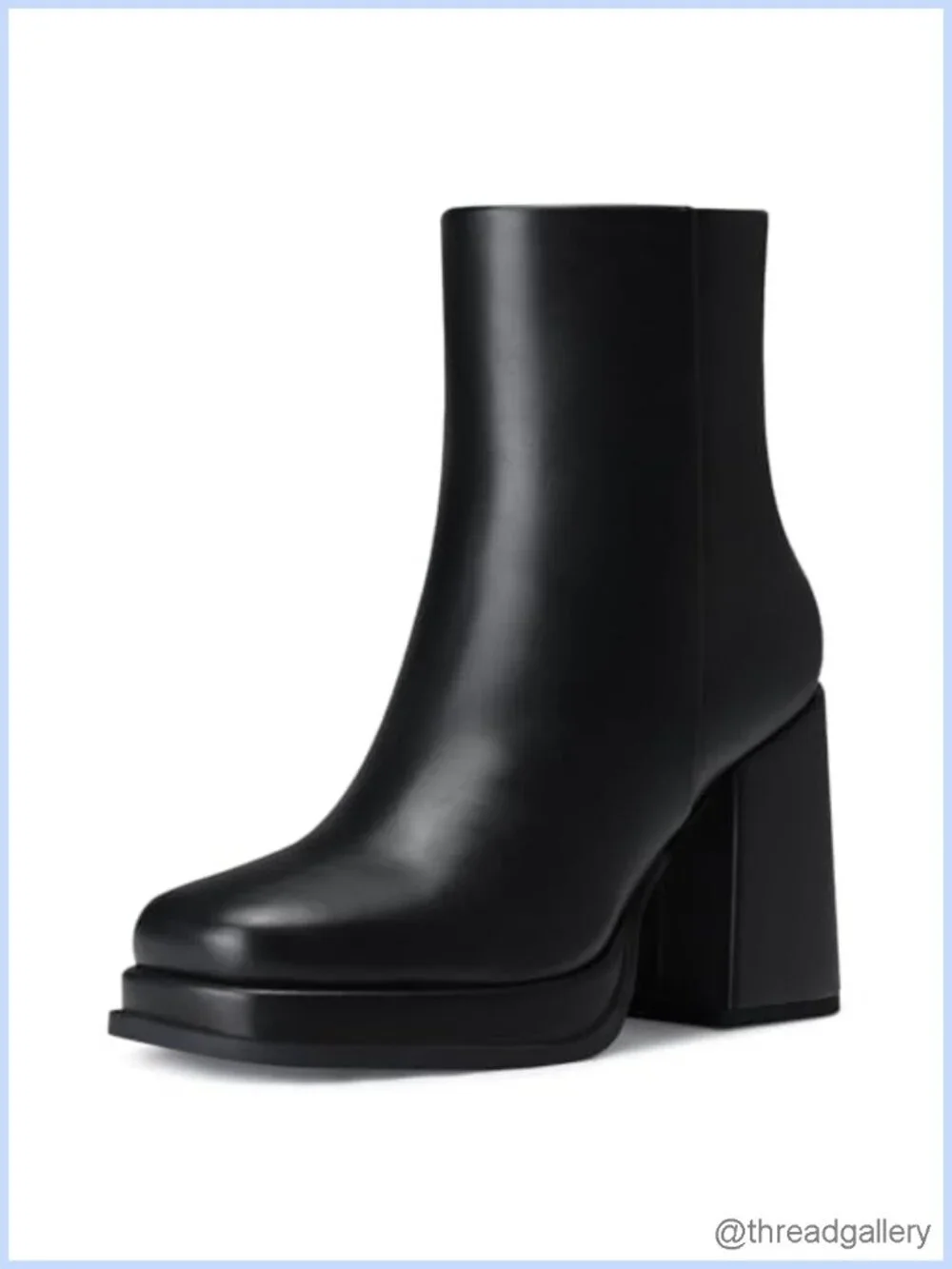 Chunky Platform Ankle Boots for Women - Comfortable Block Heel Bootie